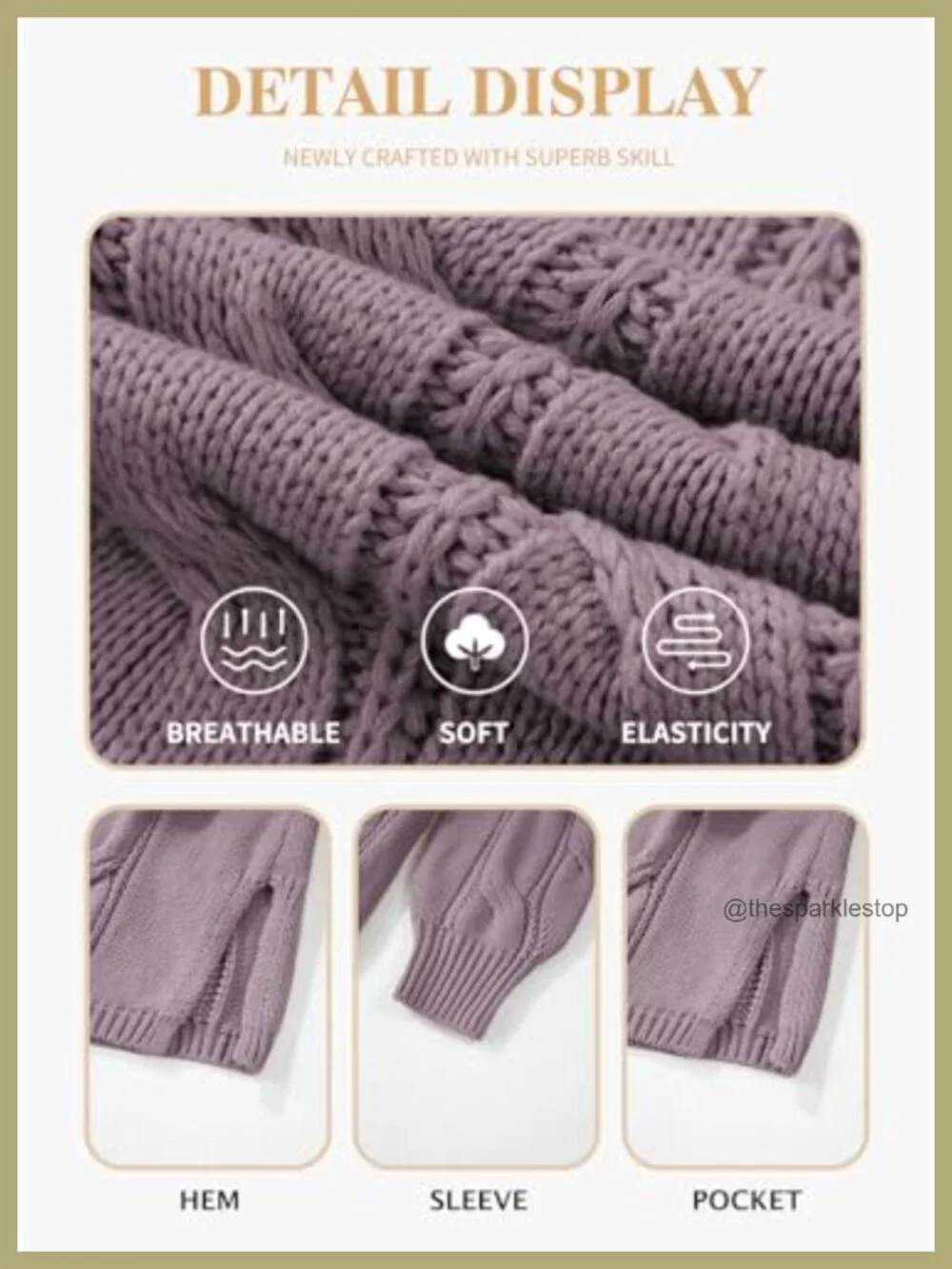 Plus Size Women's Open Front Cardigan Chunky Knit Oversized Long Sweater with